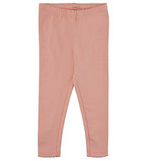 The New Siblings Leggings - TnsGulian - Peach Drapplitað