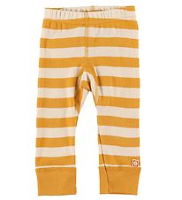 Leggings Katvig - Jaune/Blanc Rayures