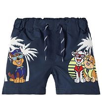 Name It Sund stuttbuxur - NmmMessi PawPatrol - Dark Sapphire