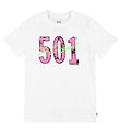 Levis Kids Stuttermabolur - The Original - Bright White