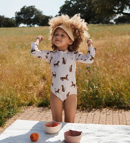 Liewood Badeanzug - Baby - Maxime - UV40+ - Leopard/Sandy