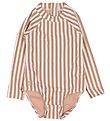 Liewood Badeanzug - Baby - Maxime - UV40+ - Stripe Toskana Rose/