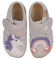 Living Kitzbühel Slippers - Unicorn & Rainbow - Natural