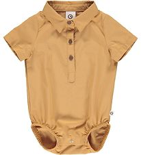 Body chemise m/c Müsli - Popeline - Cannelle