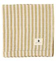 Pine Cone Baby Swaddle - 120x120 cm - Björk - Mustard Stripe