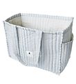 Pine Cone Shopper - Mommy - Blue Blossom Stripe