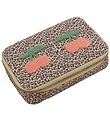 Young Premier Pencil Case w. Contents - Leopard Cherry