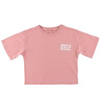 T-Shirt Stella McCartney Kids - Recadré - Rose