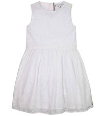 Robe Tommy Hilfiger - Monogramme - Blanc