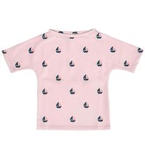 Petit Crabe Swim Top - Luna - UV50+ - Rose Boat