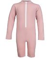 Petit Crabe Coverall Swimsuit - Combi - UV50+ - Powder Rose
