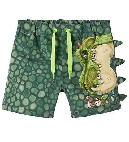 Name It Swim Shorts - NmmMad Gigantosaurus - Laurel Wreath