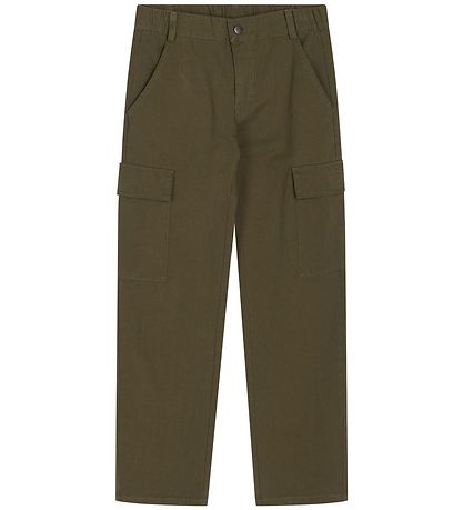 Grunt Trousers - Lea - Cargo - Army