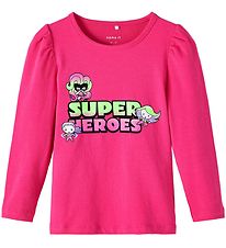 Blouse Name It - NmfFatima Marvel - Pink Yarrow
