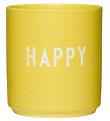 Design Letters Cup - Favourite - Happy - Yellow