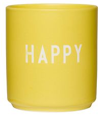 Design Letters Cup - Favourite - Happy - Yellow