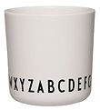 Design Letters Cup - Ecozen - Kids Basic Eco - ABC - White