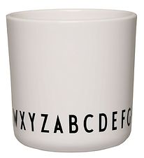 Design Letters Cup - Ecozen - Kids Basic Eco - ABC - White