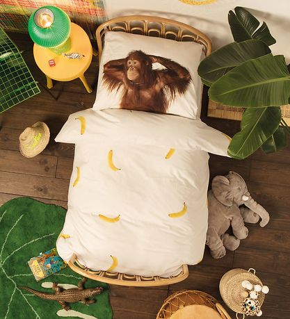 Snurk Sängkläder - Junior - Banana Monkey