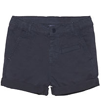 Shorts En Fant - Twill Stretch - India Ink