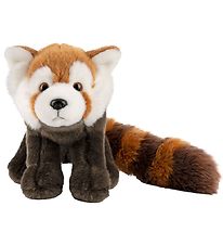 Living Nature Knuffel - 22x10 cm - Rode panda - Bruin