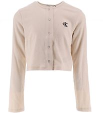 Gilet Calvin Klein - Light Froissé - Gris Whitecap