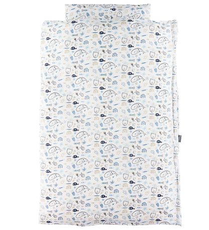 Nørgaard Madsens Bedding - Junior - White w. Fish