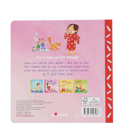Forlaget Bolden Book - I am Large - Emma can Brush Teeth