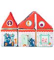 Lilliputiens Stacking Blocks - Farm House Stacking Cubes