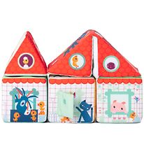 Lilliputiens Stapelblokken - Farm Huis Stapelkubussen