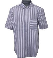 Hound Hemd - Deep Blue/White Striped