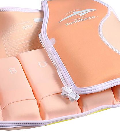 Konfidence Swim Vest - UV50+ - Rose/Yellow