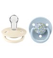 BIBS X Liberty De Lux Pacifiers - 2-Pack - Round - Eloise/Baby B