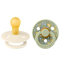 BIBS X Liberty Colour Pacifiers - 2-Pack - Size 1 - Round - Eloi