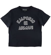 T-Shirt Emporio Armani - Marine av. Blanc