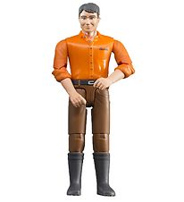 Bruder Figure - bworld - Man w. Brown Trousers - 60007