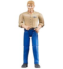Bruder Figure - bworld - Man w. Blue Trousers - 60006