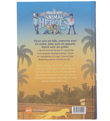 Gads Forlag Book - Animal Heroes - Cheetah Paw - Danish