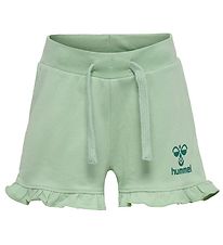Shorts Hummel - hmlTalya Ruffle - Limon Green