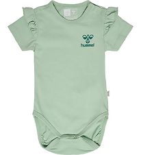 Body m/c Hummel - hmlTalya Ruffle - Limon Green