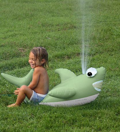 SunnyLife Giant Úðaraleikföng Shark - 248 x 148 cm - Grænt