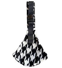Wildride Baby Carrier - Teddy Houndstooth - White/Black Pied de 
