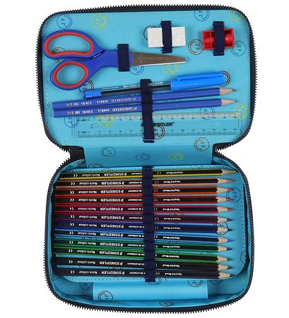 Jeune Premier Pencil Case w. Contents - Space Invaders