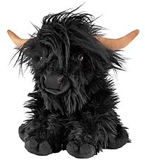 Living Nature Knuffel m. Geluid - 22x16 cm - Black Hoogland Koet
