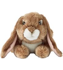 Living Nature Knuffel - 24x15 cm - Konijn - Bruin
