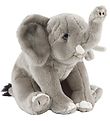 Living Nature Soft Toy - 23x17 cm - Elephant - Grey