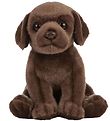 Living Nature Kuscheltier - 16x8 cm - Labrador-Welpe - Braun