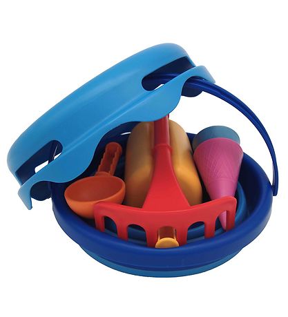 Compact Toys Beach Set - 7 Parts - Blue