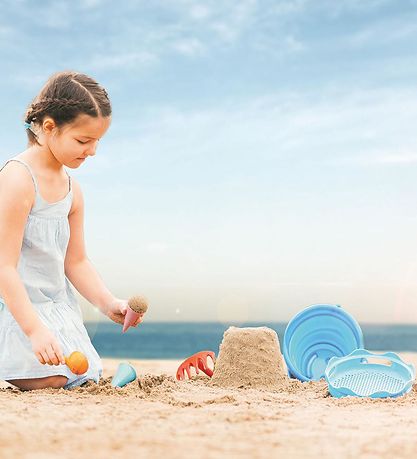 Compact Toys Beach Set - 7 Parts - Blue