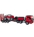 Bruder Truck - MAN TGA w. Manitou Telescopic handler - 02774